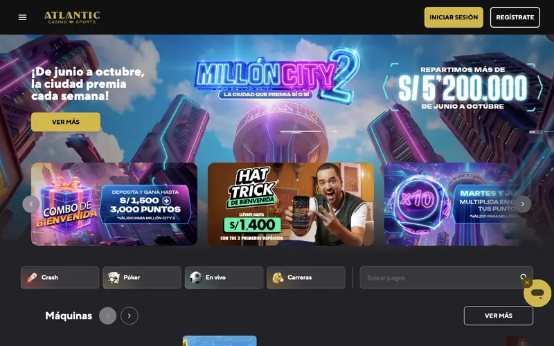 Portada de Casino Atlantic City (casinoatlanticcity.com)