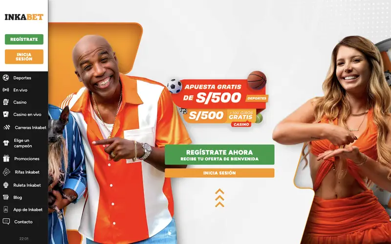 Portada de Inkabet (inkabet.pe)