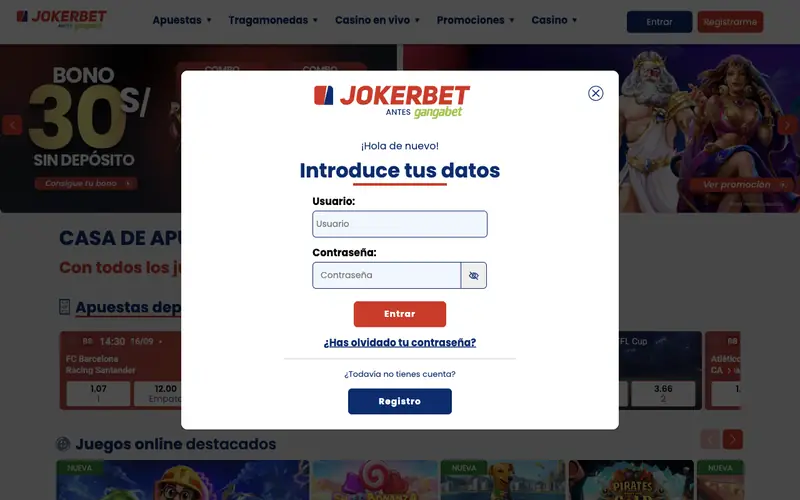 Portada de Jokerbet (jokerbet.pe)